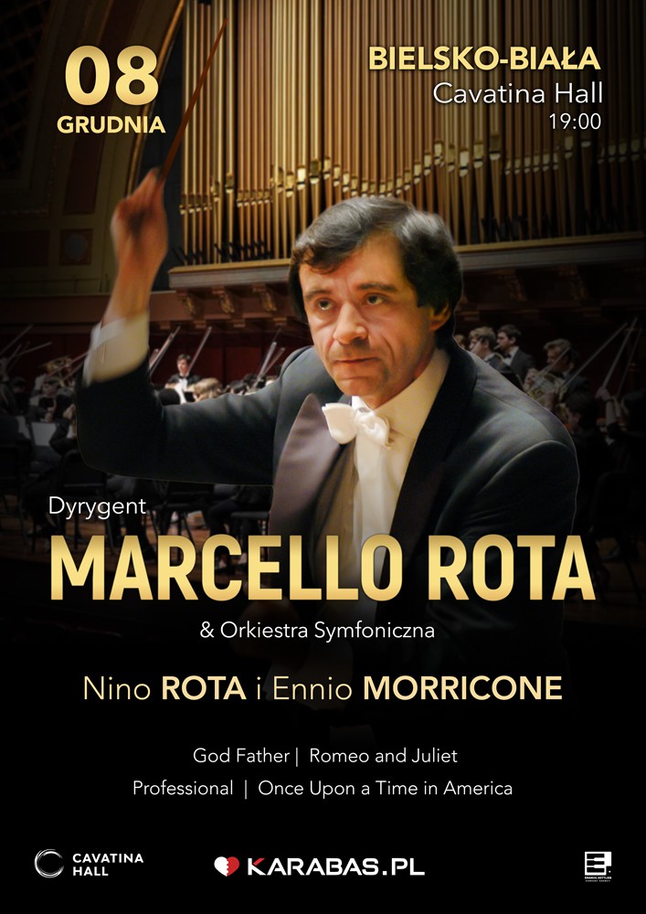 MARCELLO ROTA i Orkiestra Symfoniczna. «Nino ROTA i Ennio MORRICONE»